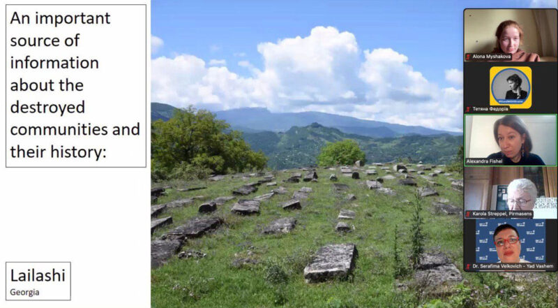 Educators from around the world took part in an online seminar on researching Holocaust victims' databases