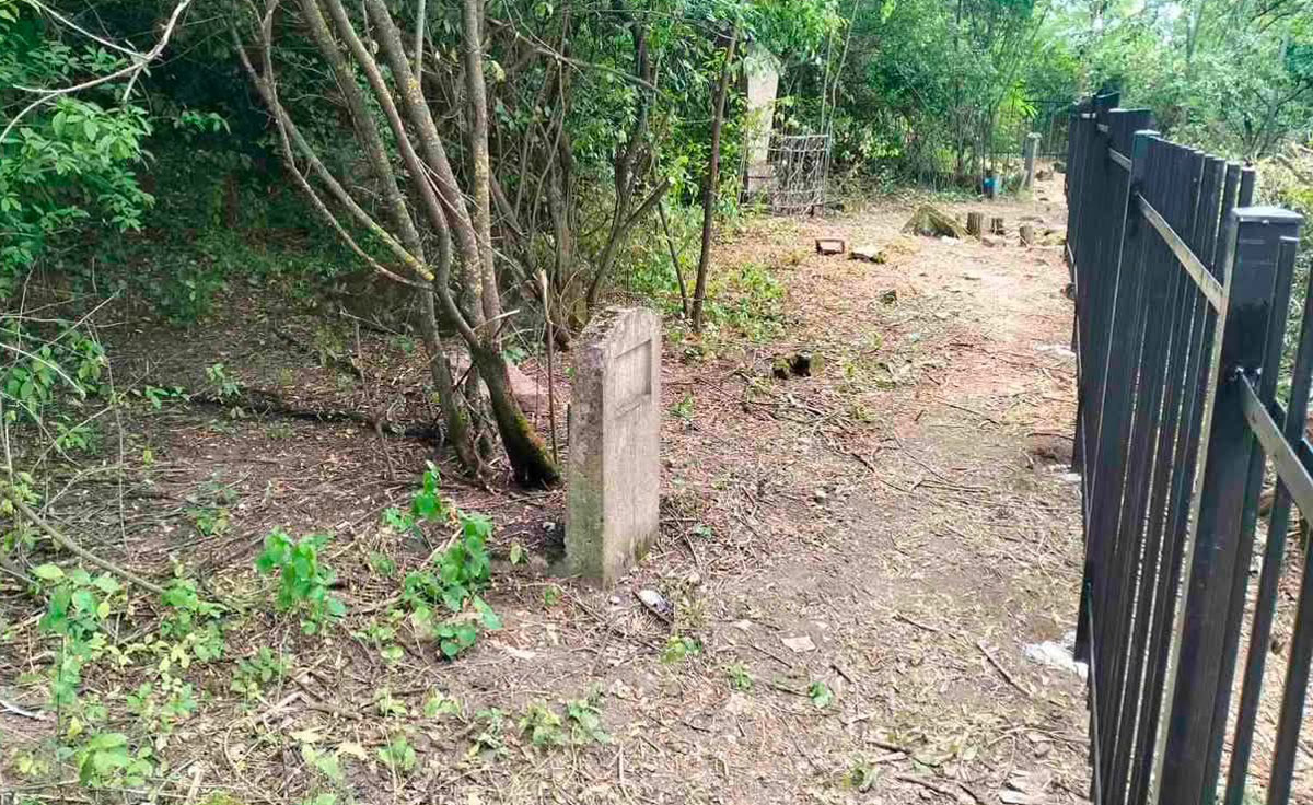 We have completed the fencing of the fifth Jewish cemetery in Ukraine this year.