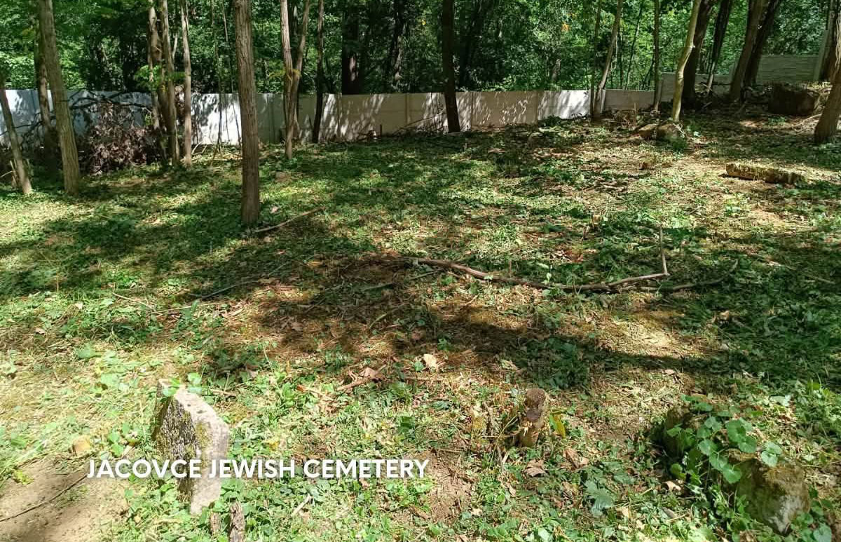 Cleaning of previously fenced Jewish cemeteries in Slovakia continues