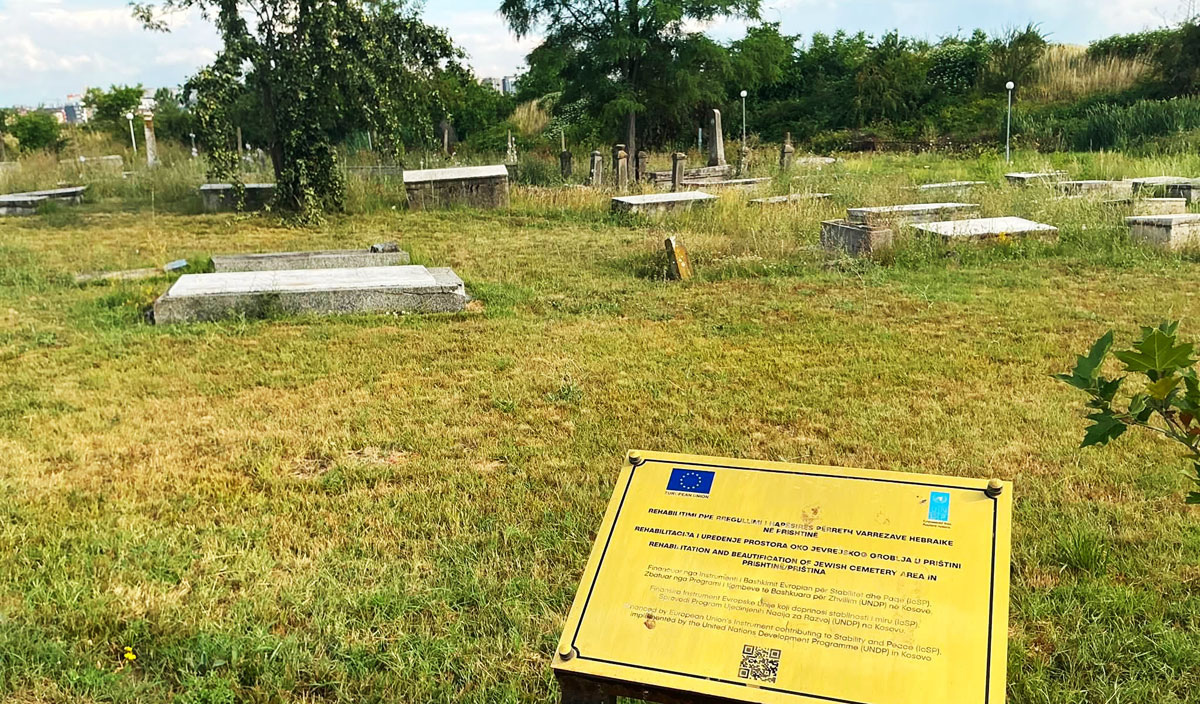 ESJF has completed the documentation of all known Jewish cemetery sites in Kosovo