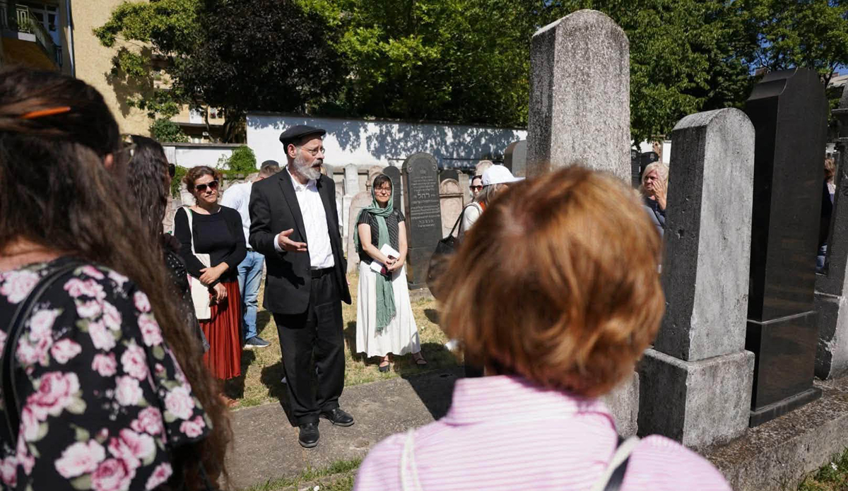 ESJF National Seminar on the Preservation of Jewish Cemeteries in Budapest for two days of training and discussions.
