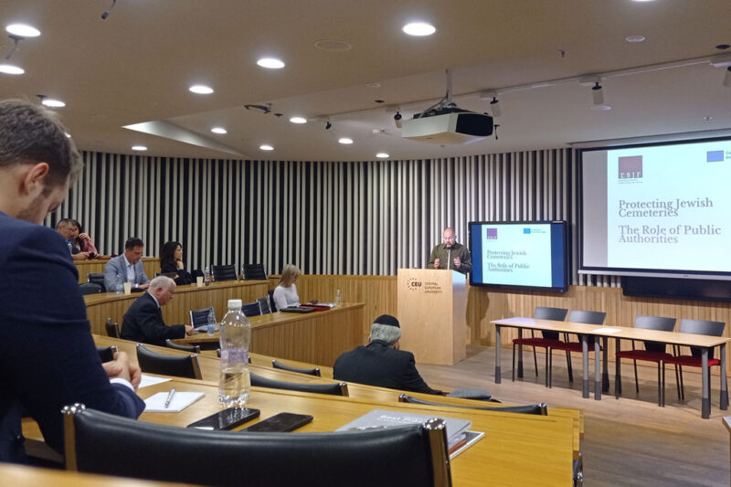 Conference marks culmination of four-year EU-backed Jewish cemetery preservation project