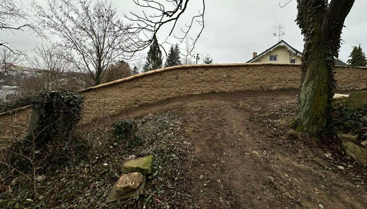 The ESJF has restored the fence around the Jewish cemetery in Mladá Boleslav, Czech Republic