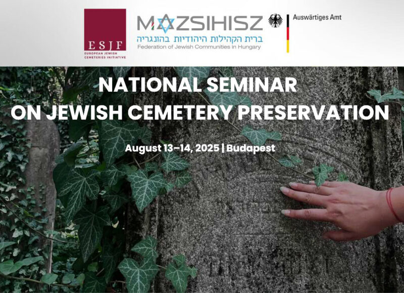 National Seminar on Jewish Cemetery Preservation