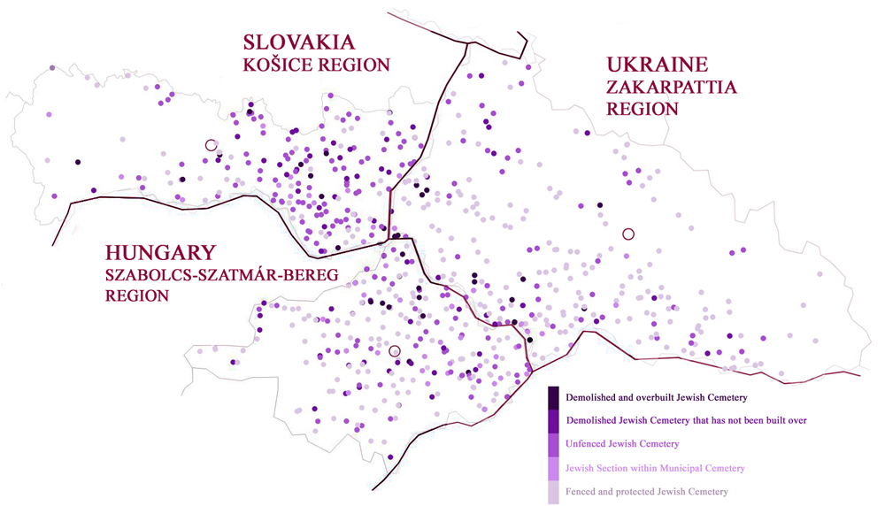 The density of Jewish cemeteries in Slovakia is among the highest in Europe