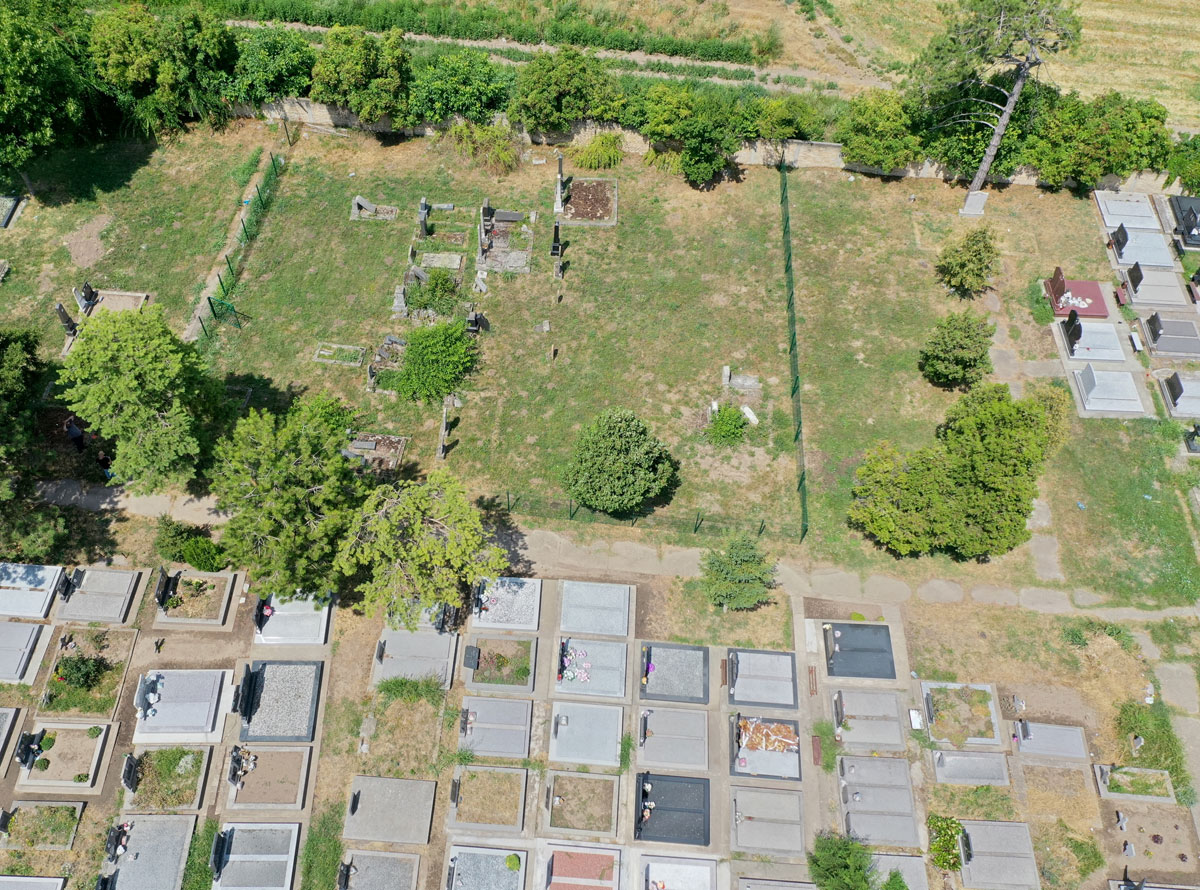 Stara-Pazova-Jewish-Cemetery-drone-1