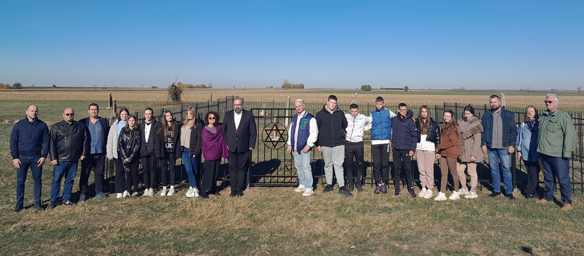 Ten educational events across Serbia were organized by ESJF together with local partners in towns where we had previously installed fences around Jewish cemeteries